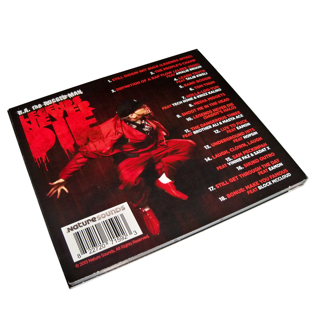 Legends Never Die (CD) – R.A. The Rugged Man Legends Never Die (CD) – R.A. The Rugged Man